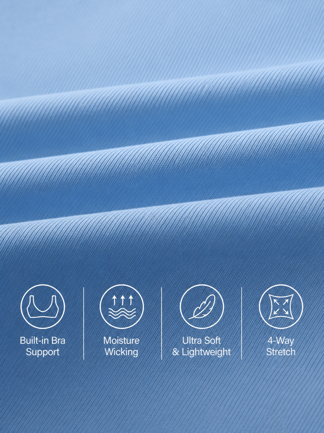 Priztone Built-in Bra T-Shirt