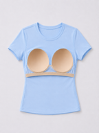 Priztone Built-in Bra T-Shirt