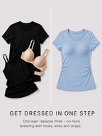 Priztone Built-in Bra T-Shirt